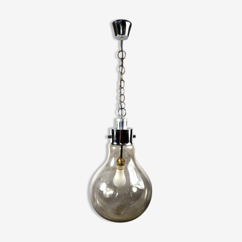 Glass suspension lamp