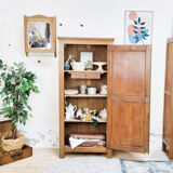Antique bonnetière cabinet