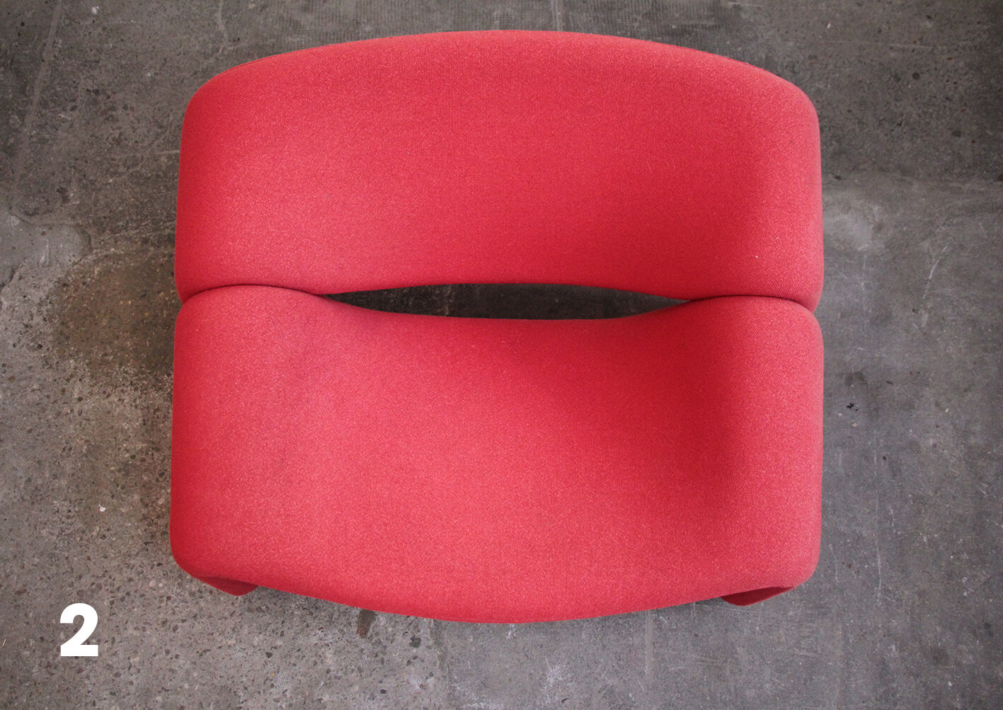 Armchair F598 Groovy  of Pierre Paulin for Artifort