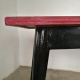 Table Tolix, by Xavier Pauchard pedestal compass