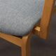 Ensemble de 4 chaises de salle à manger par Reno Wahl Iversen pour Farstrup Danemark, années 1980.
