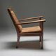 Fauteuil moderne rustique 'Worpswede' - 1960