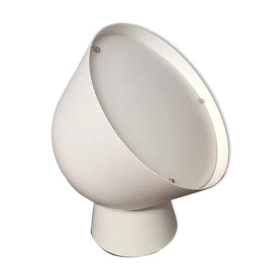 Lampadaire en métal blanc par ola whilborg pour ikea années 2000