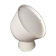 White metal floor lamp by ola whilborg for ikea 2000s