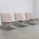 Rare 'Square Line' easy chairs by Kho Liang Ie for Artifort, 1958