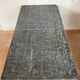Wood and zinc original patina workbench table