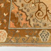 Tapis persan classique pêche et marron 7x10, 204x313 cm