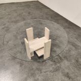 Vintage coffee table by Willy Ballez, 1970s