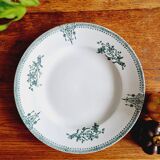 Set of 12 flat plates with slight defects Saint Amand 1932