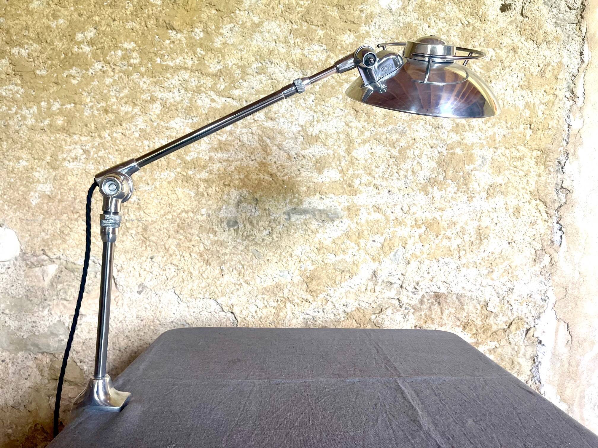Architect's lamp by ferdinand solere, france, 1950s