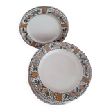 8 flat plates and 2 for dessert HB CM model Elisabeth