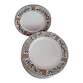 8 flat plates and 2 for dessert HB CM model Elisabeth
