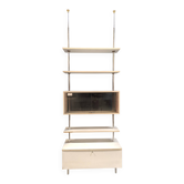 Modular room divider shelf