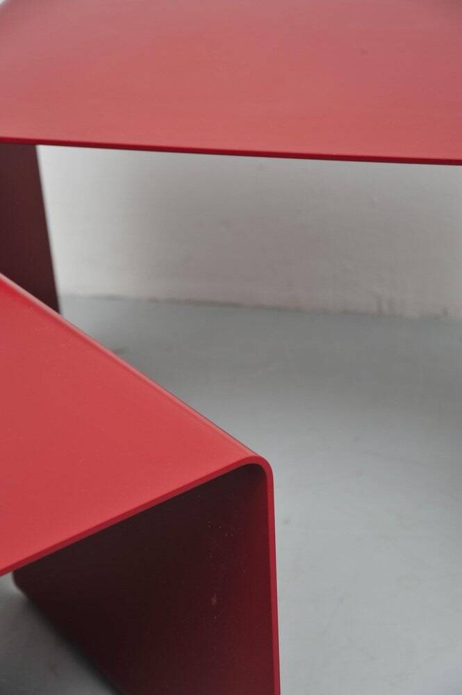 Ensemble de deux tables basses par Dieter Rams et Thomas Merkel, 2001