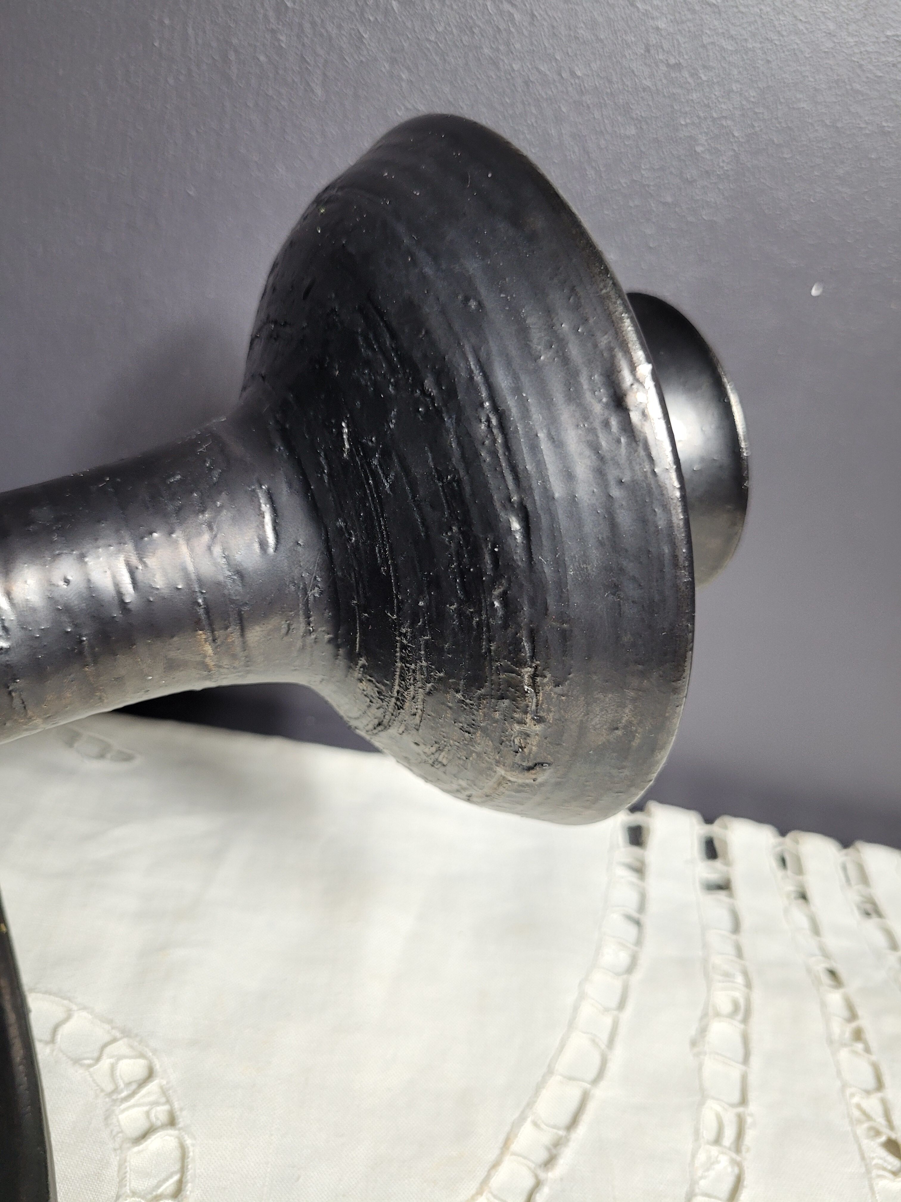 Jean Marais terracotta candlestick cup