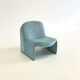 Anonima Castelli Alky armchair in baby blue velvet