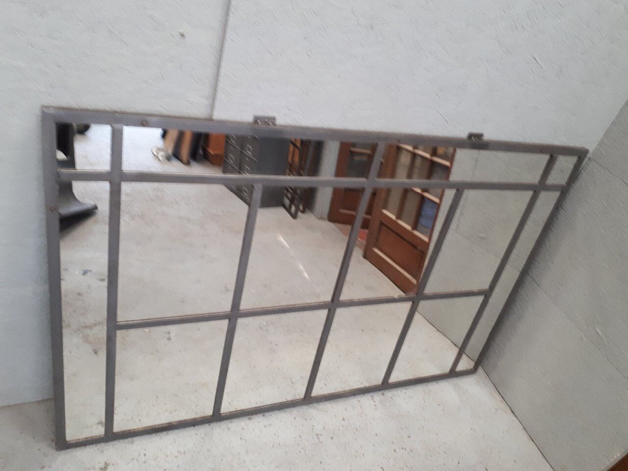 Industrial glass mirror