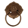 Brass knocker with zoomorphic decoration