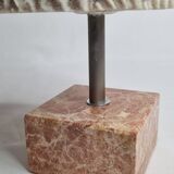 Ancient coral "brain" Diploria labyrinthiformis on base, 19 cm