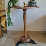Vintage pedestal table or side table