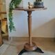 Vintage pedestal table or side table