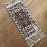 Handmade Tunisian carpet in upper wool twentieth century