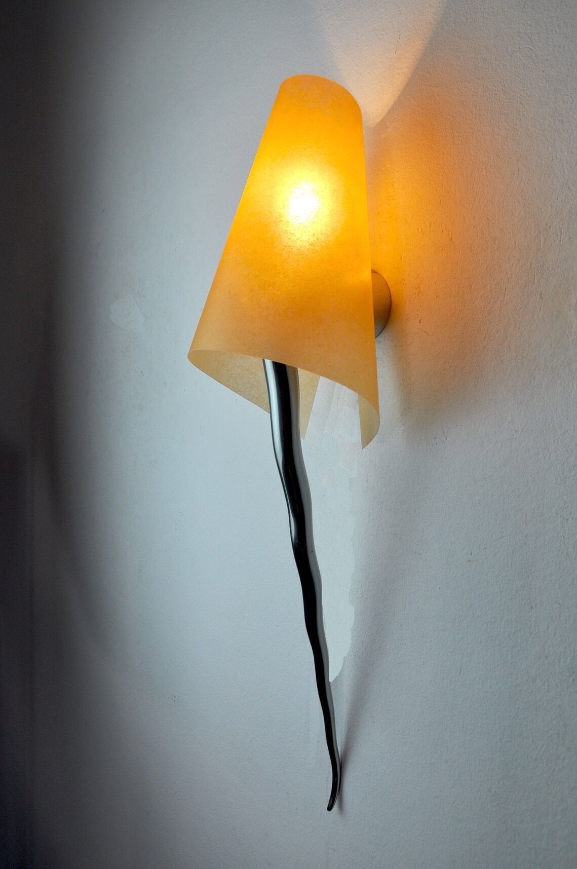 Wall lamp "Medusa" by Pete Sans for Taller Uno, Spain, 1990