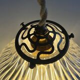 Suspension or hanging lamp holophane wire rope
