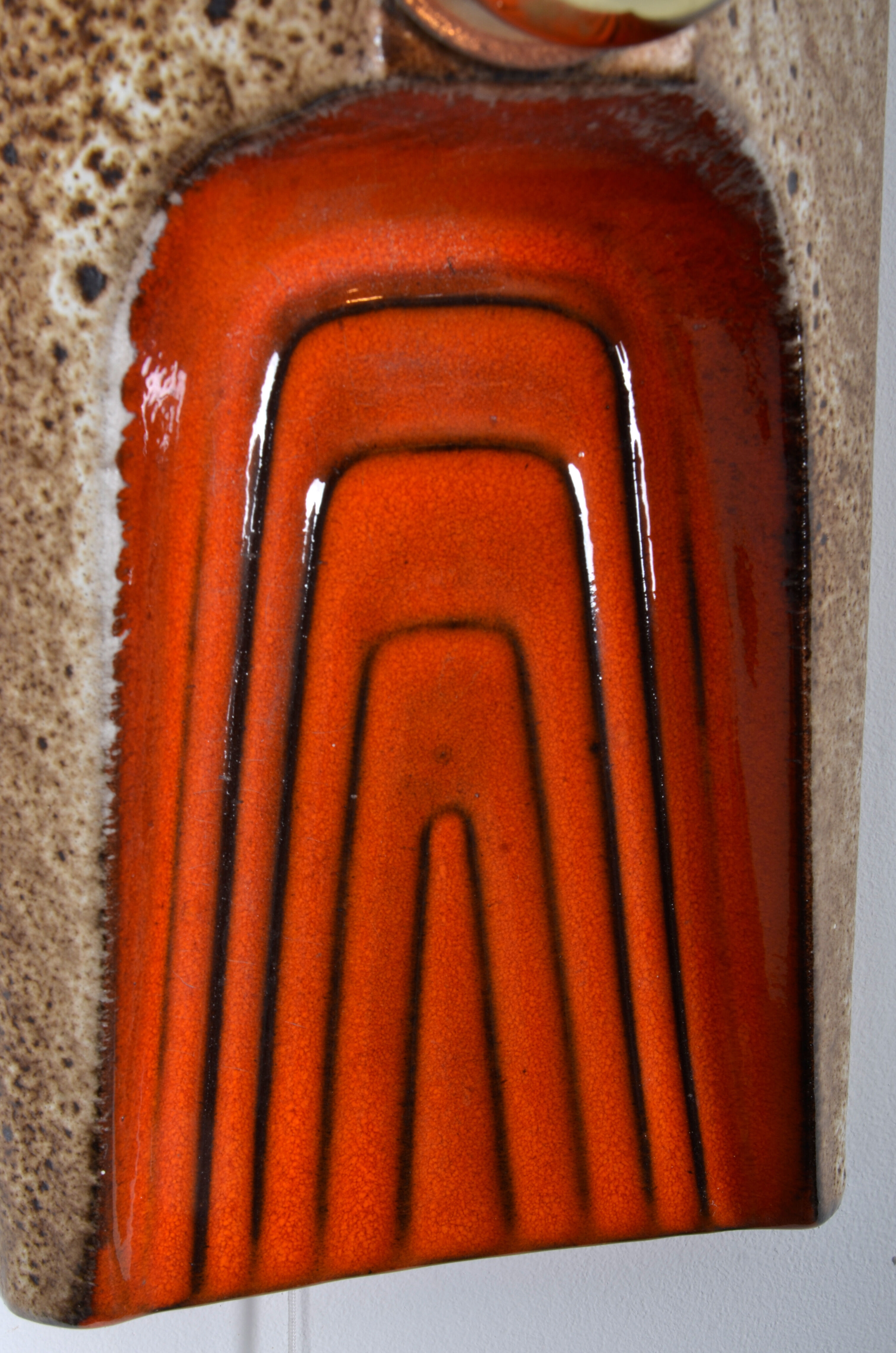 Applique murale en céramique fat lava