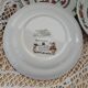 5 small antique Sarreguemines plates