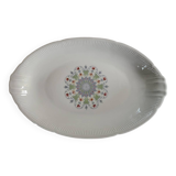 Plat Ovale en Porcelaine Vierzon Plat de Service