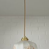 Vintage pendant lamp retro kitchen 50s mid-century farmhouse hanging lamp