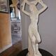 Title: Dancer Statue with Veil – A. Giannelli 1982 – Alabaster  
Description