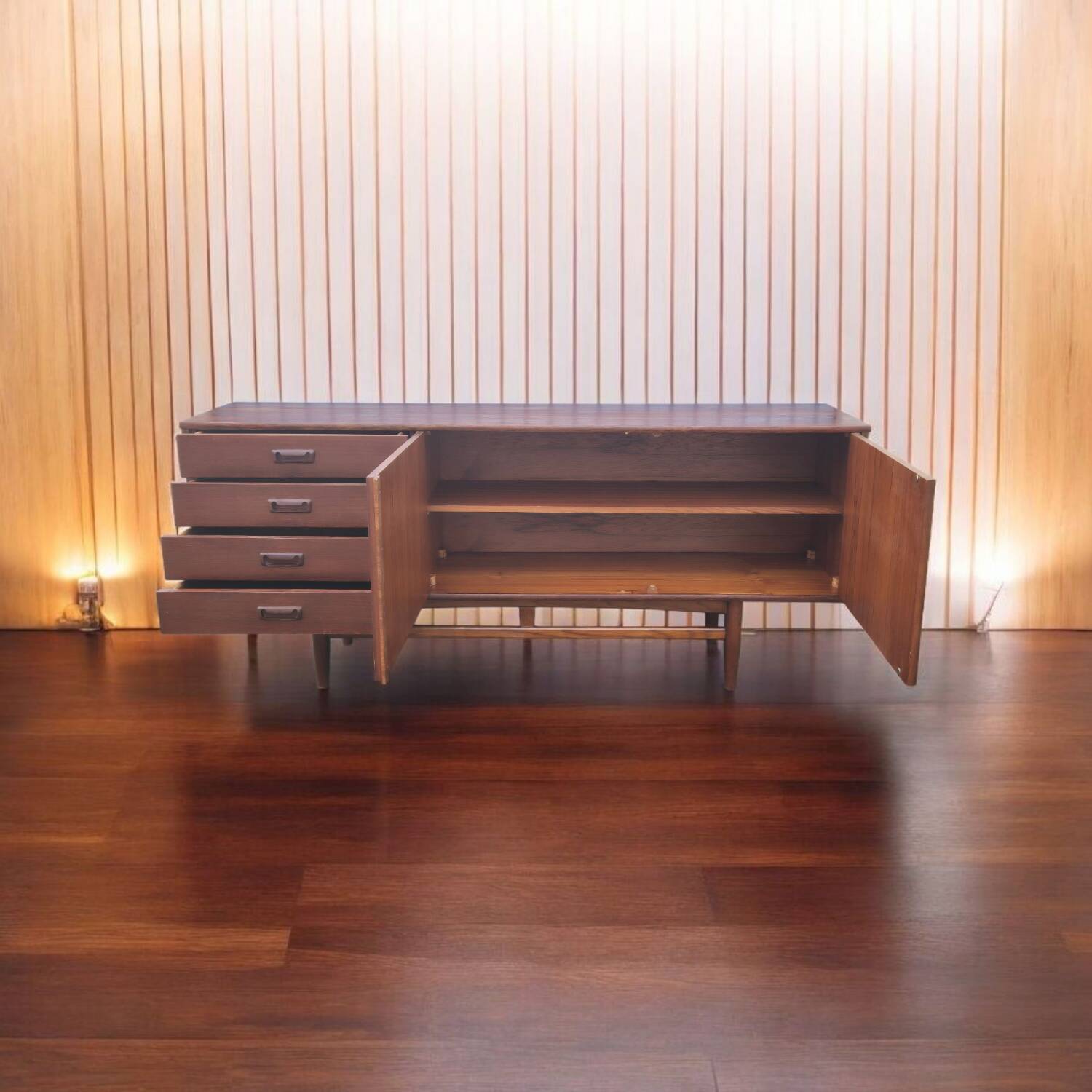 Danish teak enfilade from the 1960s.