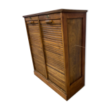 Double curtain binder