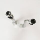 Postmodern "Nessy" candlesticks, Escapade Paris, France, 1980s.