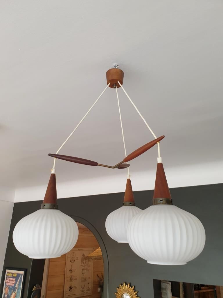 Scandinavian pendant lamp Louis Kalff
