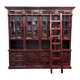 Bibliothèque anglaise avec échelle