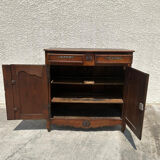 Antique Louis XV sideboard in solid wood