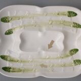Lot of 4 Dish Minton Faience circa 1900 Asparagus Majolica