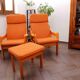 Ensemble de fauteuils Jech – modèle Betty, design tchèque des années 1990