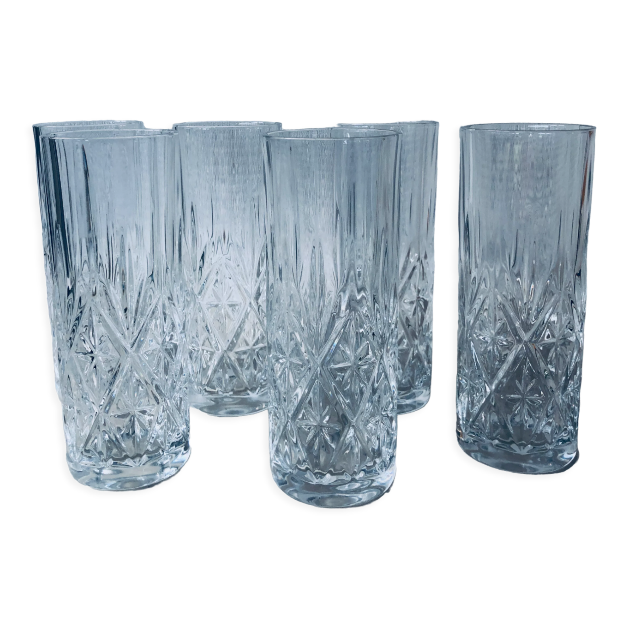 Verres Long Drink en cristal