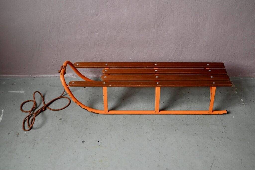 Vintage retro 1960s HEM sled