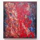 Jozef Mees, Lyrical Abstract Oil on Panel 1962