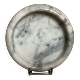 Marble ashtray catchall from Carrara, Italy.