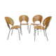 Set of Four Danish Trinidad Chairs, Designed by Nanna Ditzel for Fredericia Stolefabrik (Model 3298)