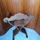 Curule or dagobert chair