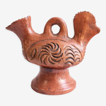 Clay jug, handmade pottery