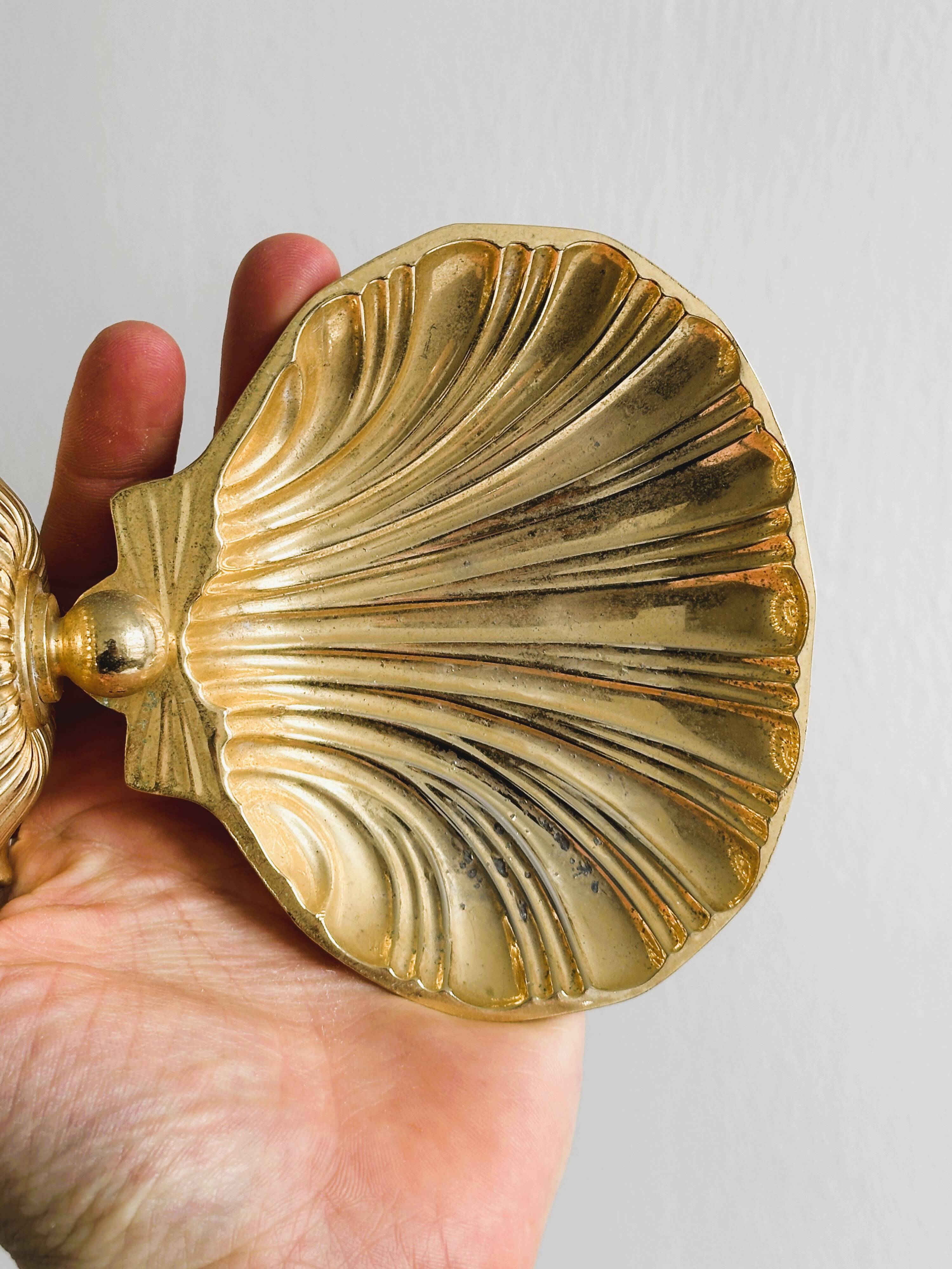 Gold metal bathroom accessories