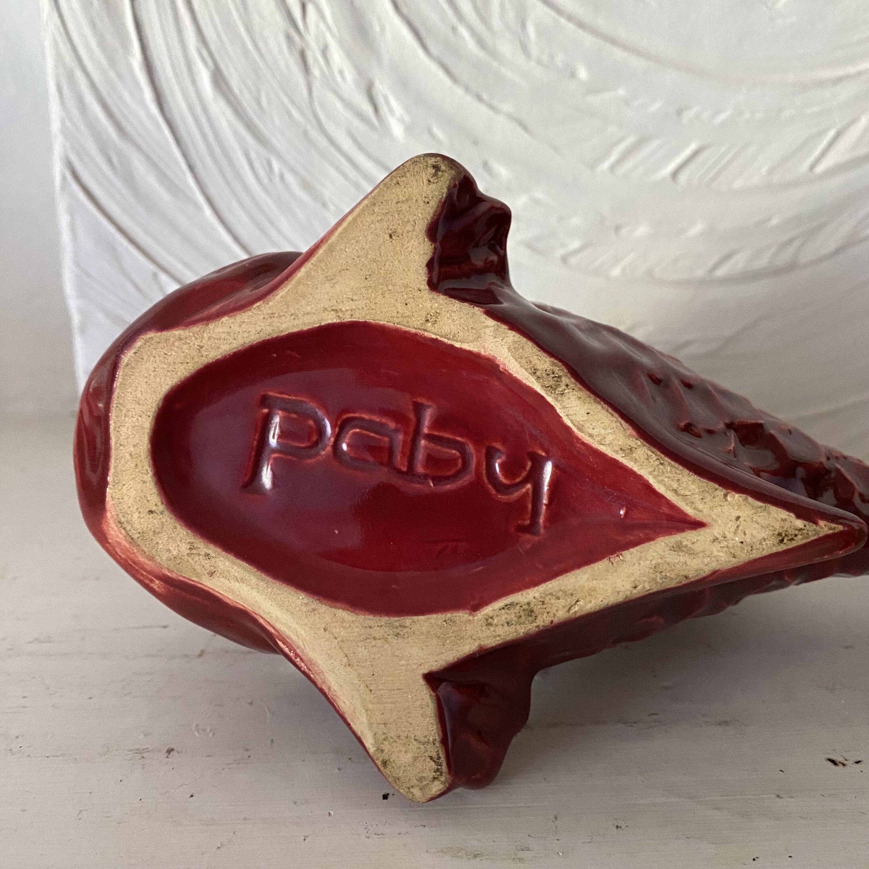 Paby ceramic fish from the 50s